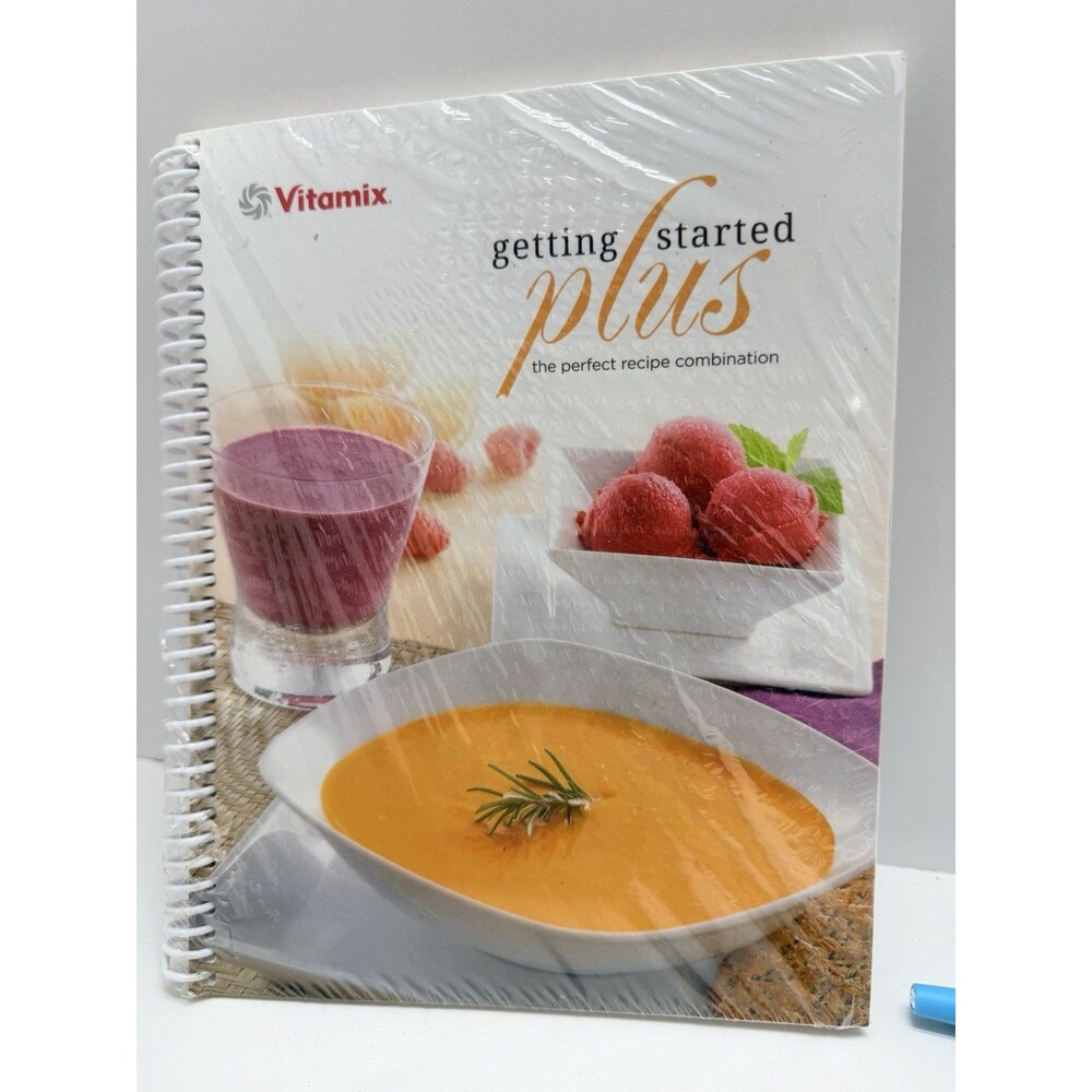 NEW! Vitamix Getting Started Plus Blender Recipe Book and CD SEALED
